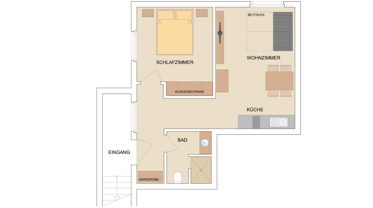 Ferienwohnung Mittelsberg Konstanz Exteriör bild